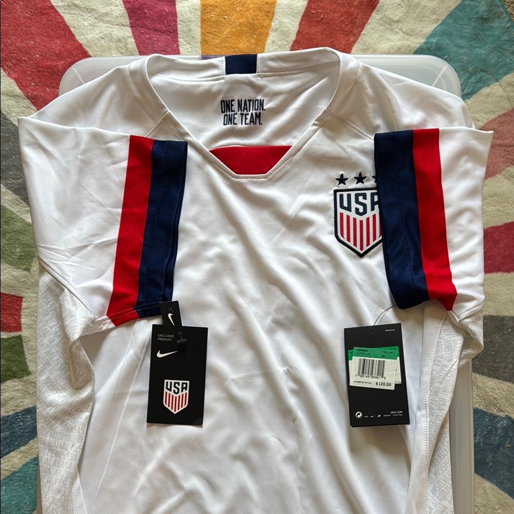 Morgan Nike USA Soccer Jersey, Size XL